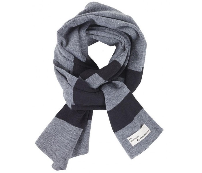 BMW Motorrad Stripes Κασκόλ Γκρι/Μαύρο ΕΝΔΥΣΗ BMW Motorrad Stripes Κασκόλ Γκρι/Μαύρο ΕΝΔΥΣΗ