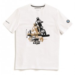BMW Motorrad T-Shirt F 850 GS Unisex Λευκό ΕΝΔΥΣΗ