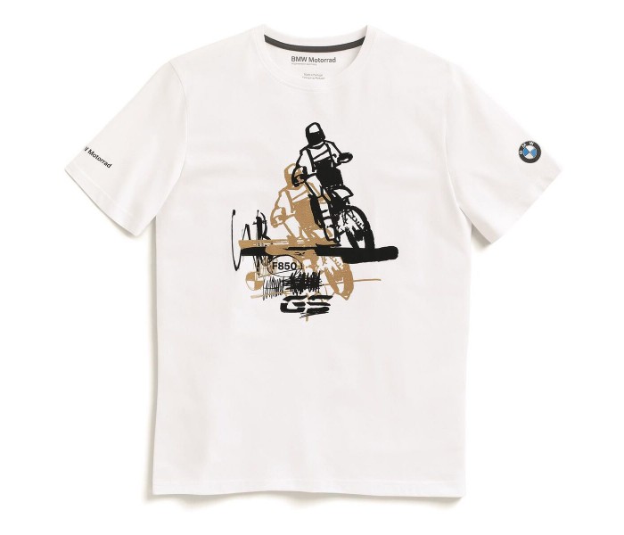 BMW Motorrad T-Shirt F 850 GS Unisex Λευκό ΕΝΔΥΣΗ BMW Motorrad T-Shirt F 850 GS Unisex Λευκό ΕΝΔΥΣΗ