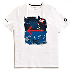 BMW Motorrad T-Shirt GS Dakar Unisex Λευκό ΕΝΔΥΣΗ