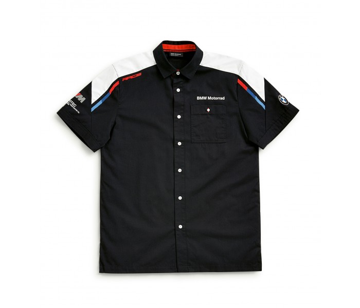 BMW Motorrad Κοντομάνικο πουκάμισο Motorsport Ανδρικό Μαύρο ΕΝΔΥΣΗ BMW Motorrad Κοντομάνικο πουκάμισο Motorsport Ανδρικό Μαύρο ΕΝΔΥΣΗ