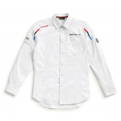 BMW Motorrad Μακρυμάνικο Πουκάμισο Motorsport Ανδρικό Λευκό ΕΝΔΥΣΗ