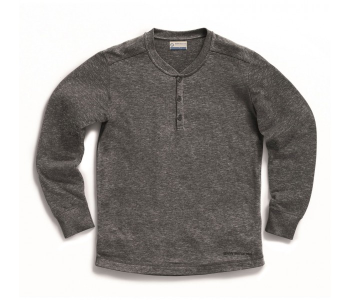 BMW Motorrad Μπλούζα Henley Ανδρική Γκρι ΕΝΔΥΣΗ BMW Motorrad Μπλούζα Henley Ανδρική Γκρι ΕΝΔΥΣΗ