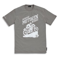 BMW Motorrad T-Shirt Bergkönig Ανδρικό Γκρι ΕΝΔΥΣΗ