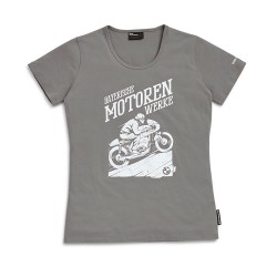 BMW Motorrad T-Shirt Bergkönig Γυναικείο Γκρι ΕΝΔΥΣΗ