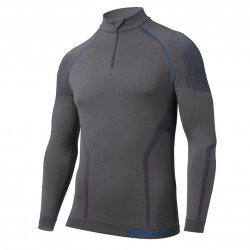 BMW Motorrad Λειτουργική Μπλούζα Thermo Ανδρική Γκρι-Μπλε ΕΝΔΥΣΗ