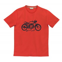 BMW Motorrad T-Shirt Biker Κόκκινο Ανδρικό ΕΝΔΥΣΗ