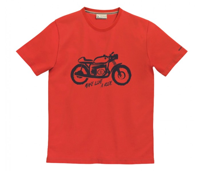 BMW Motorrad T-Shirt Biker Κόκκινο Ανδρικό ΕΝΔΥΣΗ BMW Motorrad T-Shirt Biker Κόκκινο Ανδρικό ΕΝΔΥΣΗ