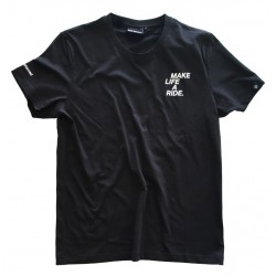 BMW Motorrad Make Life A Ride T-Shirt Μαύρο