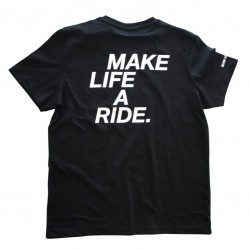 BMW Motorrad Make Life A Ride T-Shirt  Μαύρο Γυναικείο ΕΝΔΥΣΗ